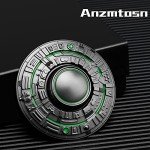 Metal UFO Fidget Spinner with Luminous Effects