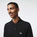 Lacoste Men's Classic Black Polo - Large