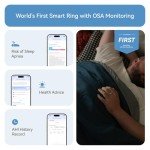 Smart Ring with Sleep Apnea & Health Tracking