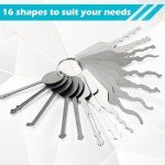 16-Piece Stainless Steel Hook Tool Set