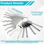 16-Piece Stainless Steel Hook Tool Set
