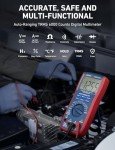AstroAI Digital Multimeter: Voltage, Current, Resistance Tester