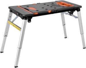 TLGREEN 7-in-1 Folding Work Table & Portable Bench