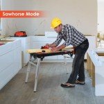 TLGREEN 7-in-1 Folding Work Table & Portable Bench