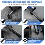 Viewsun Car Cleaning Kit with Handheld Vacuum