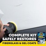 Marine Fiberglass Restoration Kit for Boats 3-Piece