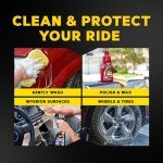 Men's Car Wash & Wax Cleaning Kit