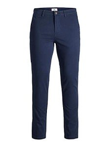 Jack and Jones Men's Slim Fit Stretch Chinos