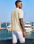 COOFANDY Men's Short Sleeve Knit Polo Shirt