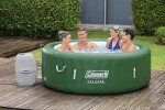 Coleman Portable Inflatable Hot Tub Spa for 4-6