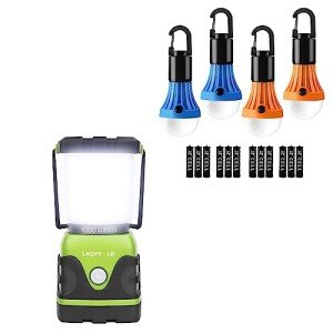 Battery Powered LED Camping Lantern Bundle