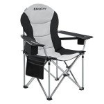 KingCamp Oversized Camping Chair with Lumbar Support