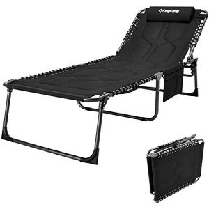 KingCamp Oversize Folding Lounge Chair for Outdoors