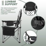 KingCamp Oversized Camping Chair with Lumbar Support