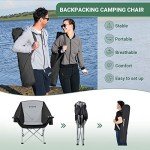 KingCamp Oversized Padded Camping Chair for Comfort