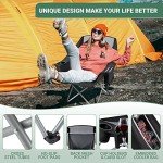 KingCamp Oversized Padded Camping Chair for Comfort