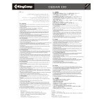 KingCamp Oversized Camping Chair with Lumbar Support