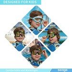 2-Pack Seago Adjustable Swim Goggles for Kids