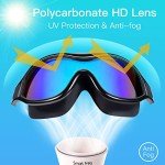 Anti-Fog Swim Goggles for Men and Women