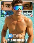 Rantizon Anti-Fog Swim Goggles 2 Pack for All