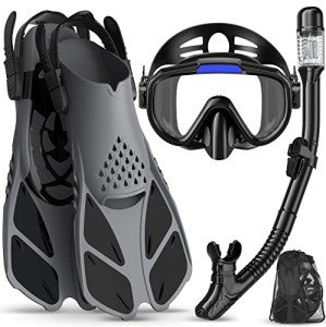 4-in-1 Snorkeling Gear Set for Adults