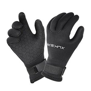 XUKER 3mm/5mm Neoprene Water Sports Gloves