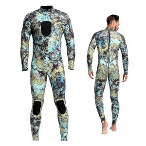 Men's 3MM Neoprene Camo Scuba Diving Wetsuit