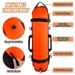 Orange Diving Safety Marker Buoy with Flags