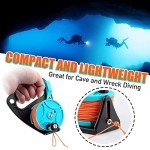 High Visibility 150-ft Scuba Dive Reel with Handle