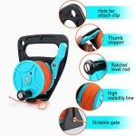 High Visibility 150-ft Scuba Dive Reel with Handle