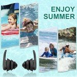 Waterproof Silicone Swim Ear Plugs for Adults