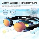 Polarized Anti-Fog Swim Goggles good for Near-sighted