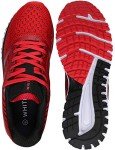 Men's Lightweight Red Running Sneakers, Size 11