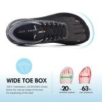 Men's Wide Toe Box Arch Support Sneakers - Black