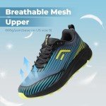 FitVille Men's Extra Wide Walking Sneakers for Support