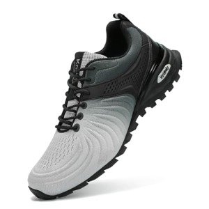 Kricely Men's Breathable Lightweight Trail Running Shoes