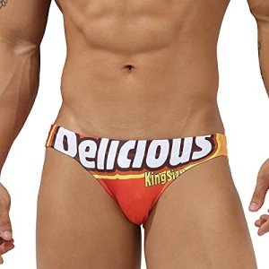 EASEJUICY Men's Sexy Low Rise Swim Briefs