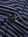 COOFANDY Men's Short Sleeve Striped Golf Polo