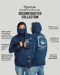 Men's Long Sleeve Fishing Shirt with Hood - Bluefin