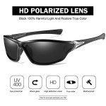 Men's Polarized Sports Sunglasses for Cycling & Driving