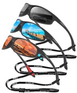 Men's Polarized Sports Sunglasses for Outdoor Activities