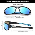 Men's Polarized Sports Sunglasses for Cycling & Driving