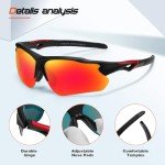 FAGUMA Polarized Sports Sunglasses for Men & Women