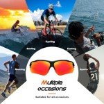 FAGUMA Polarized Sports Sunglasses for Men & Women