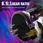 Sougayilang Colorful Casting Rod and Reel Combo