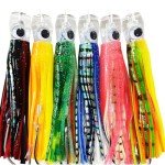 6-Piece Deep Sea Trolling Lure Set with Bag