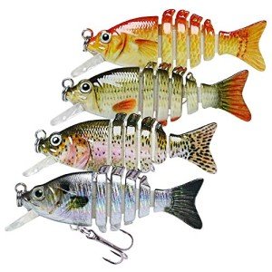 Lifelike Fishing Lures for Freshwater & Saltwater