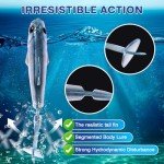 8-Piece Swim Baits for Bass & Walleye Fishing