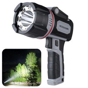 Super Bright Rechargeable LED Spotlight for Outdoors