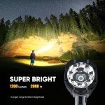 Super Bright Rechargeable LED Spotlight for Outdoors
